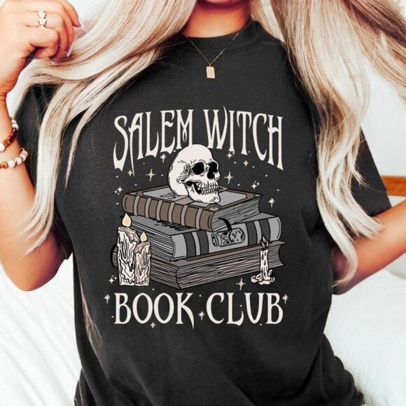 Tops - Happy Halloween Shirt, Book Club Halloween Shirt